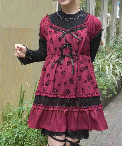 Flocky Rose Tunic