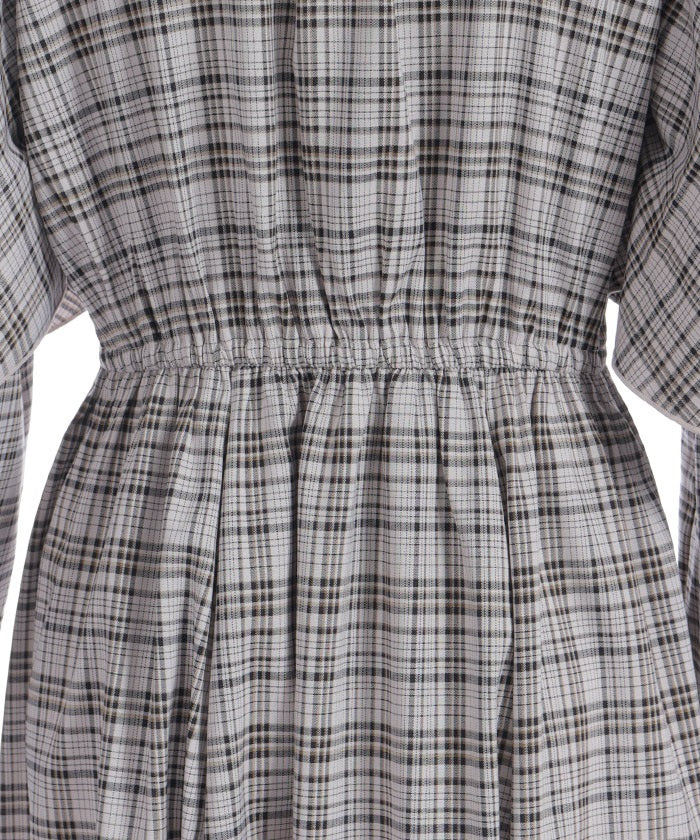 Cape Style Frill Dress