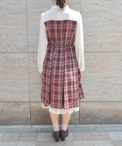 Bustier Design Lace-Up Dress