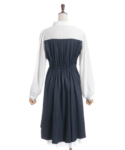 Bustier Design Lace-Up Dress