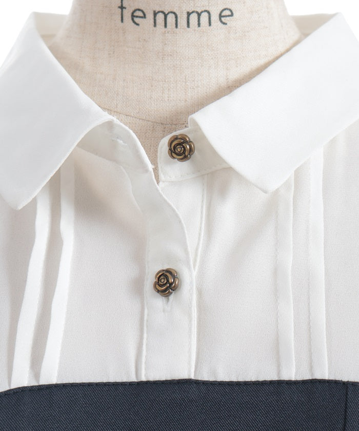 Bustier Design Lace-Up Dress