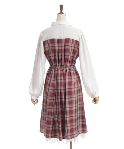 Bustier Design Lace-Up Dress