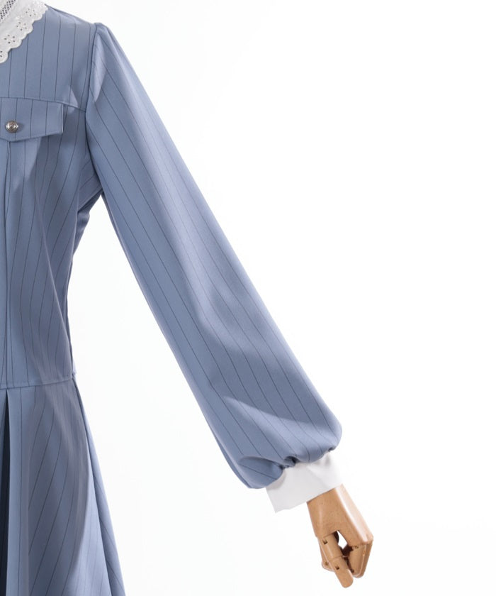 Shirt Dress with Necktie