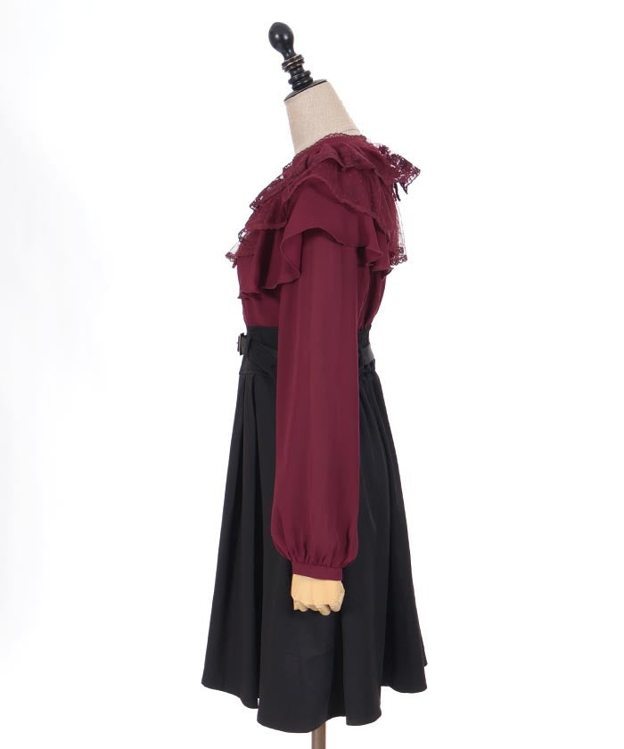 Cape Design Nun Style Dress