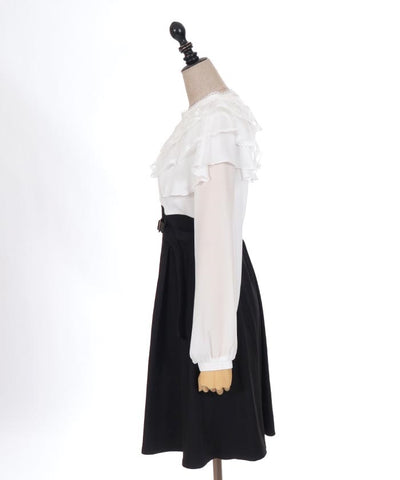 Cape Design Nun Style Dress