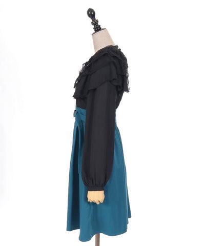 Cape Design Nun Style Dress