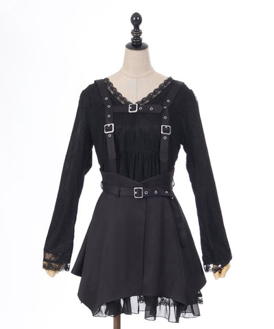 Harness Belt Lace Dress