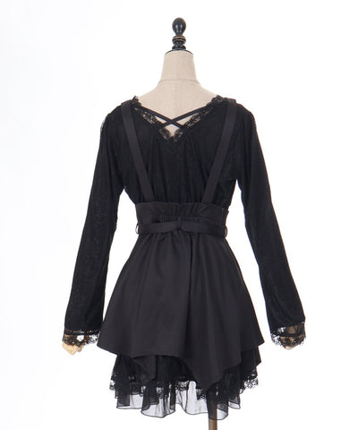 Harness Belt Lace Dress