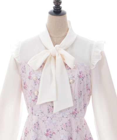 Ribbon Bouquet Bowtie Dress