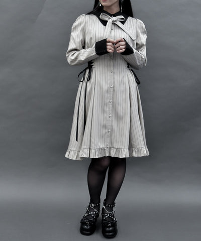 Side Lace-Up Dress