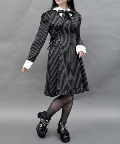 Side Lace-Up Dress