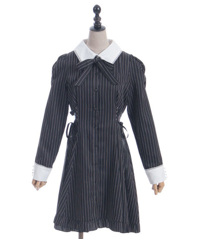 Side Lace-Up Dress