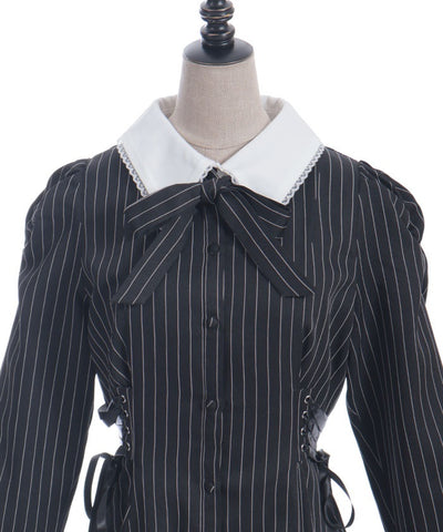 Side Lace-Up Dress