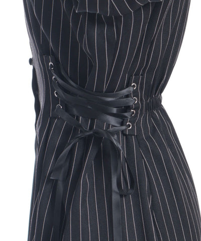 Side Lace-Up Dress