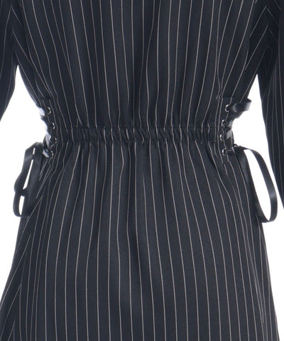 Side Lace-Up Dress