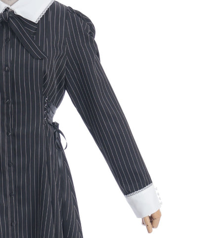 Side Lace-Up Dress