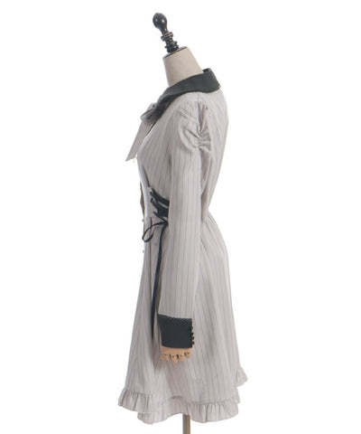 Side Lace-Up Dress