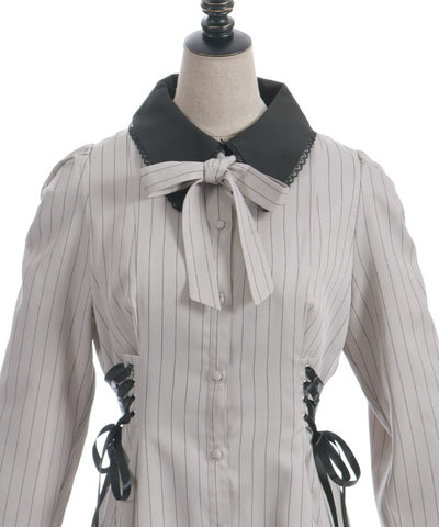 Side Lace-Up Dress