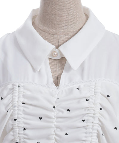 Heart Dot Bustier Design Dress