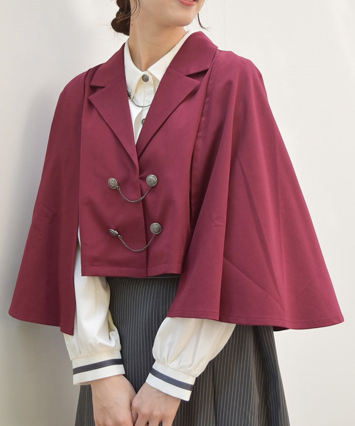 Mantle Style Cape Jacket