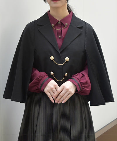 Mantle Style Cape Jacket