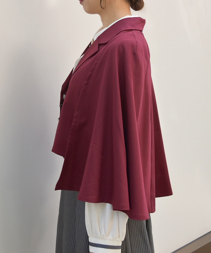 Mantle Style Cape Jacket