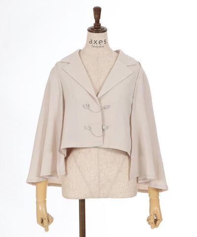 Mantle Style Cape Jacket