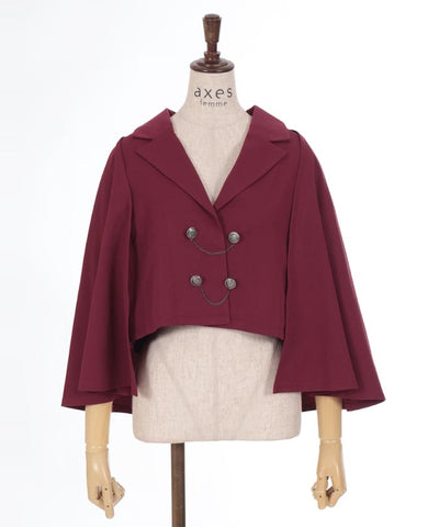 Mantle Style Cape Jacket