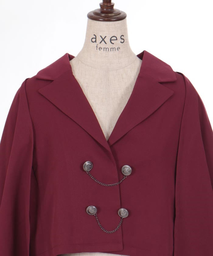 Mantle Style Cape Jacket