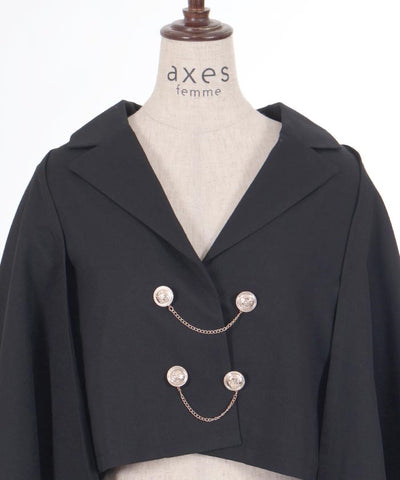 Mantle Style Cape Jacket