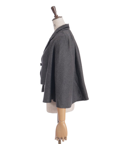 Herringbone Cape Jacket