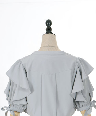 Frill Short Sleeve Short Bolero