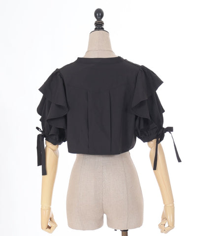 Frill Short Sleeve Short Bolero