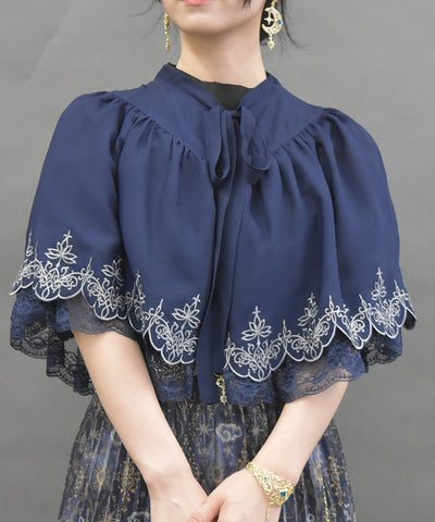 Arabian Nights Embroidery Cape