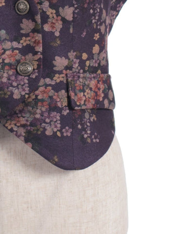 Floral Print Vest