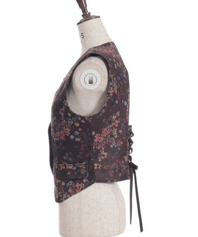 Floral Print Vest