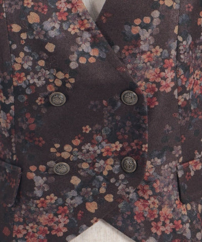 Floral Print Vest