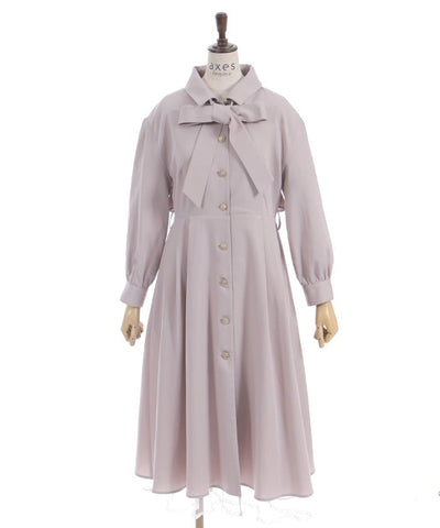 Back Frill Trench Coat (Pre-order)