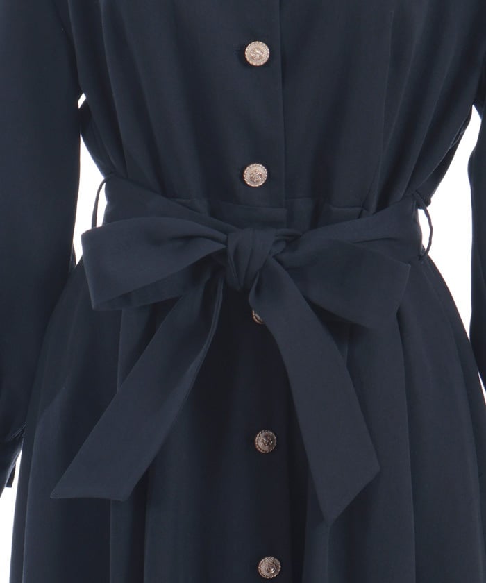 Back Frill Trench Coat (Pre-order)