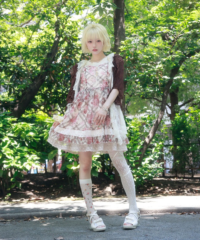 Rose Lace Bolero – axes femme from JAPAN
