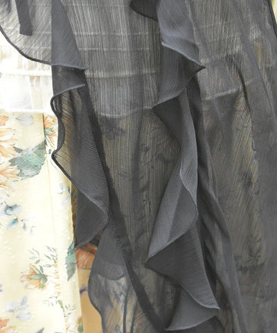 Ruffle Frill Gown