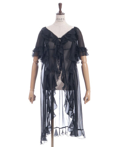 Ruffle Frill Gown
