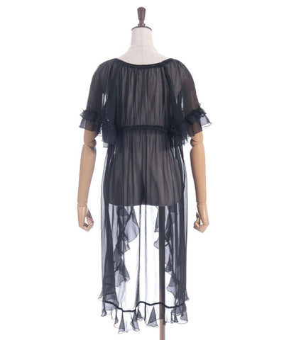 Ruffle Frill Gown