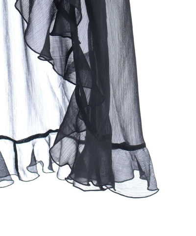 Ruffle Frill Gown