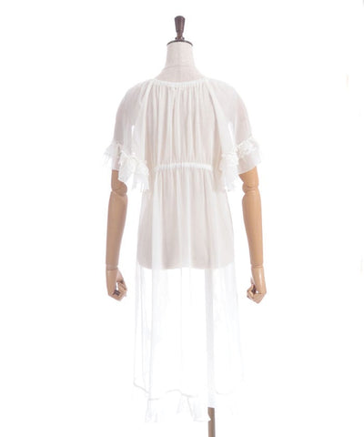 Ruffle Frill Gown