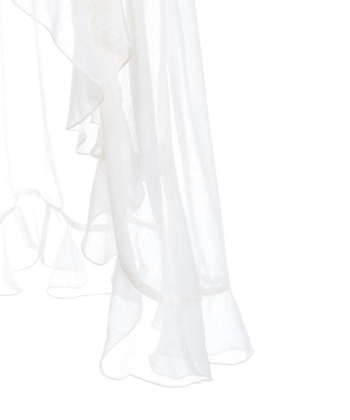 Ruffle Frill Gown