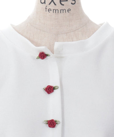 Strawberry Embroidery Bolero