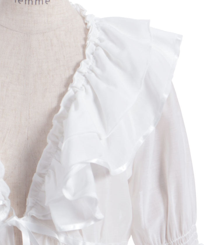 Lace Sleeve Frill Bolero – axes femme from JAPAN