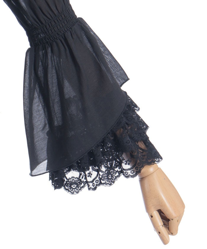 Lace Sleeve Frill Bolero – axes femme from JAPAN