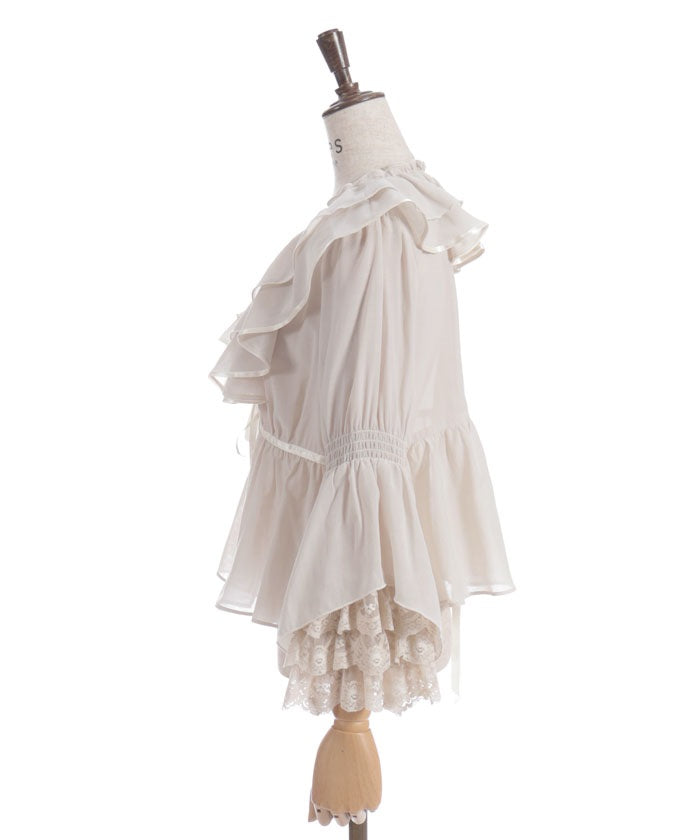 Lace Sleeve Frill Bolero – axes femme from JAPAN
